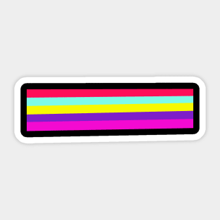 CallBoy Stripes Sticker